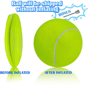 Giant 9.5" Dog Tennis Ball Large Pet for Small Medium Large Dog
