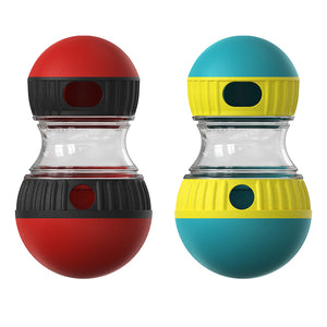 Interactive Food Dispensing Dog Toy – Tumbler Puzzle Feeder for Slow Eating & IQ Boost