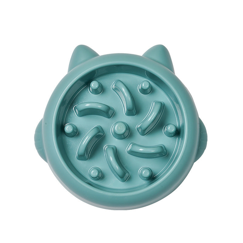 Pet Dog Cat Slow Feeding Bowls Anti Choking