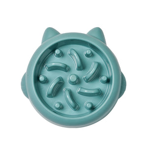 Pet Dog Cat Slow Feeding Bowls Anti Choking