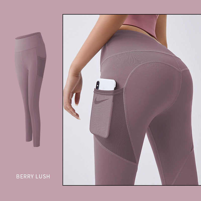 Yoga Pants Women Tummy Control Jogging Tights Female Fitness Pants