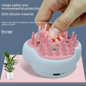 Pet Steam Massage Comb - Relax and Groom Your Pet While Removing Loose Hair!
