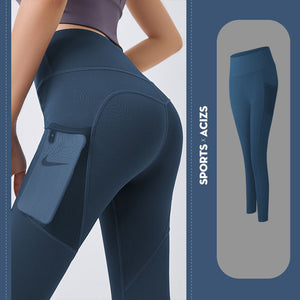 Yoga Pants Women Tummy Control Jogging Tights Female Fitness Pants