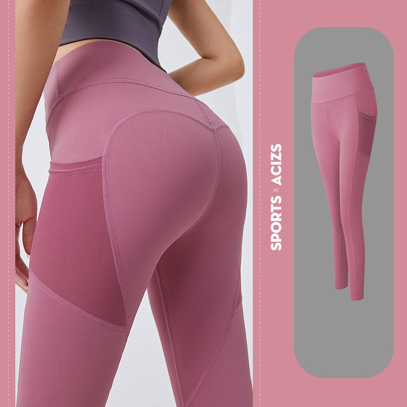 Yoga Pants Women Tummy Control Jogging Tights Female Fitness Pants