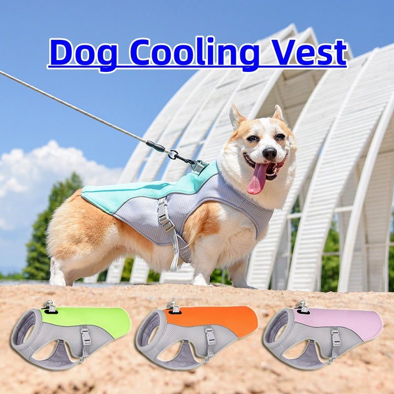 Breathable Dog Cooling Vest – Heat-Resistant, Sun-Proof Summer Jacket for Small & Large Dogs
