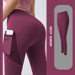 Yoga Pants Women Tummy Control Jogging Tights Female Fitness Pants