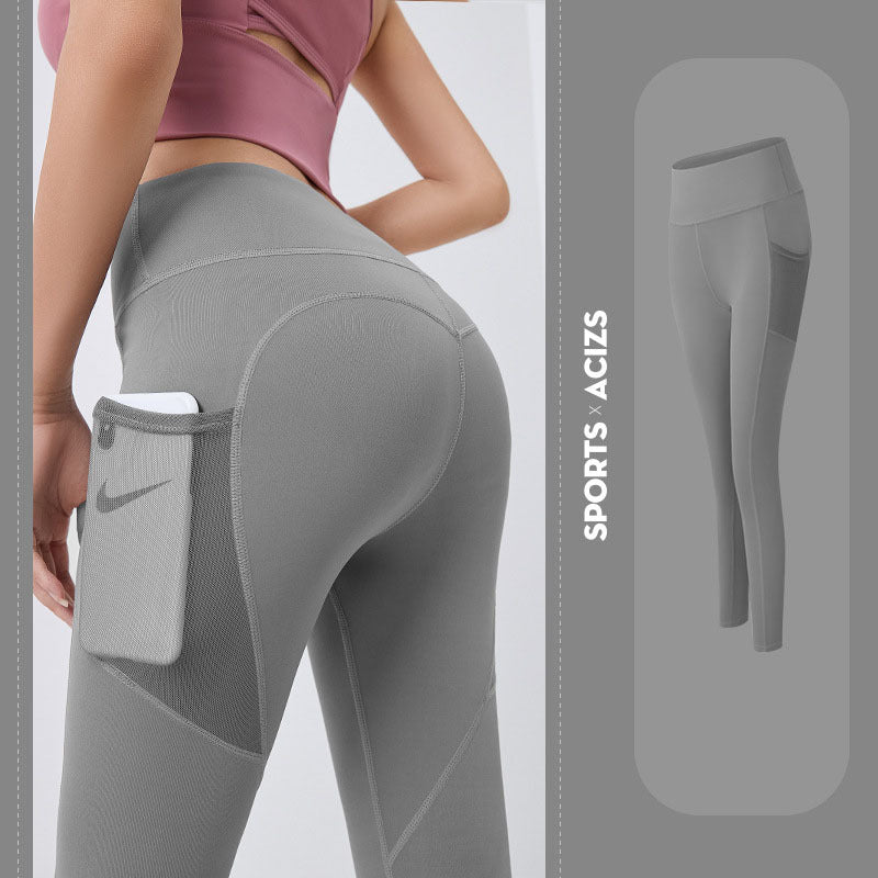 Yoga Pants Women Tummy Control Jogging Tights Female Fitness Pants