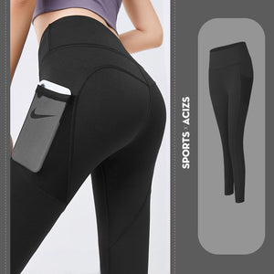 Yoga Pants Women Tummy Control Jogging Tights Female Fitness Pants